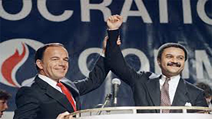 Ron Brown Elected Chairman of the Democratic National Committee in 1989