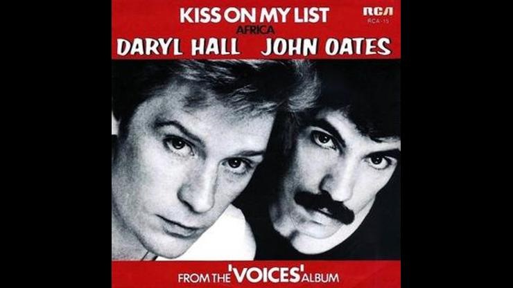 On This Day: April 11, 1981 - Kiss on My List by Hall and Oates Hit Number 1 in America