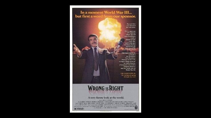 On This Day: April 16, 1982 – Wrong is Right Premiered in Theaters