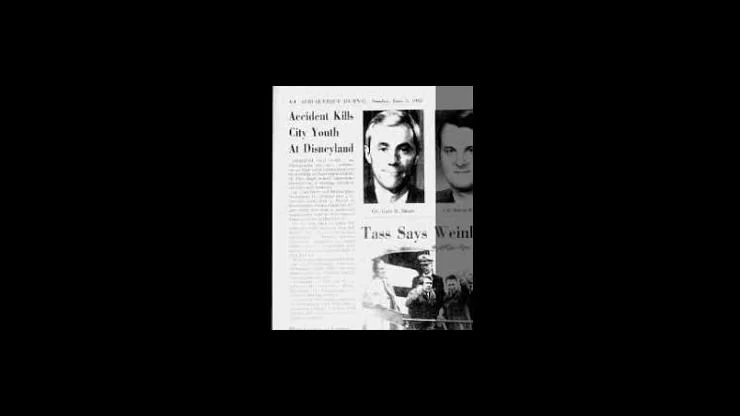 On This Day: June 4, 1983 – Teen Drowns at Disneyland on Grad Night