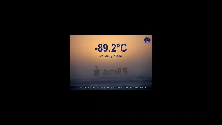 On This Day July 21, 1983 – Coldest Temperature Ever Recorded at Vostok Station, Antarctica