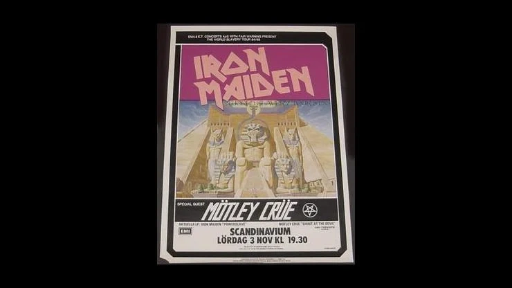 On This Day August 9 1984 – Iron Maiden Launched Their World Slavery Tour in Poland