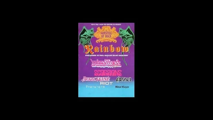 On This Day August 16 1980 – First Monsters of Rock Festival Took Place at Donington Park