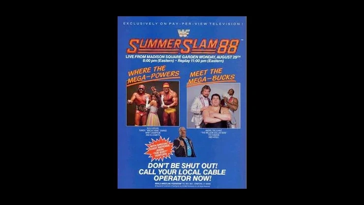 On This Day August 29 1988 – The First WWF SummerSlam Was Held at Madison Square Garden