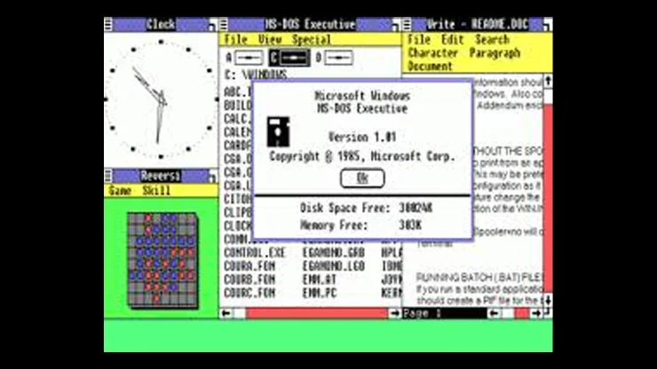 On This Day November 20 1985 – Microsoft Released Windows 1.0 to the Public