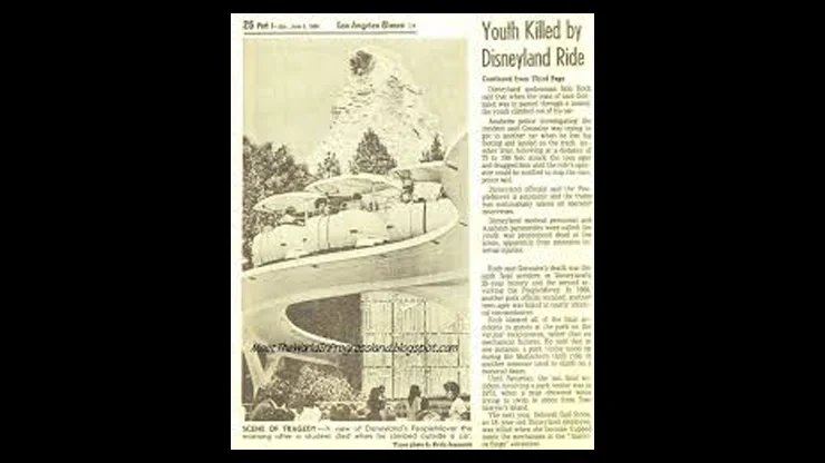 On This Day January 7 1980 - A Fatal Accident Occurred on Disneyland’s People Mover