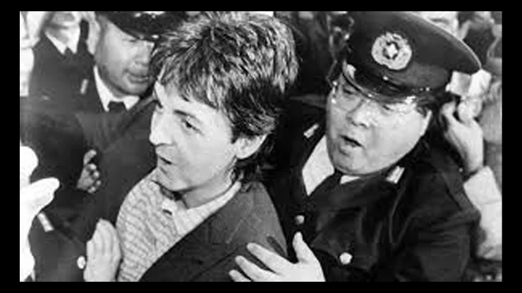 On This Day January 16 1980 - Paul McCartney Was Arrested in Tokyo for Marijuana Possession