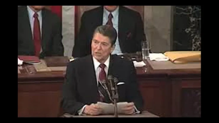 On This Day January 25 1988 - Ronald Reagan Delivered His Final State of the Union Address
