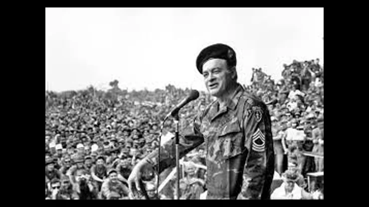 On This Day February 3 1980 - Bob Hope’s Overseas Christmas Tours Aired on NBC